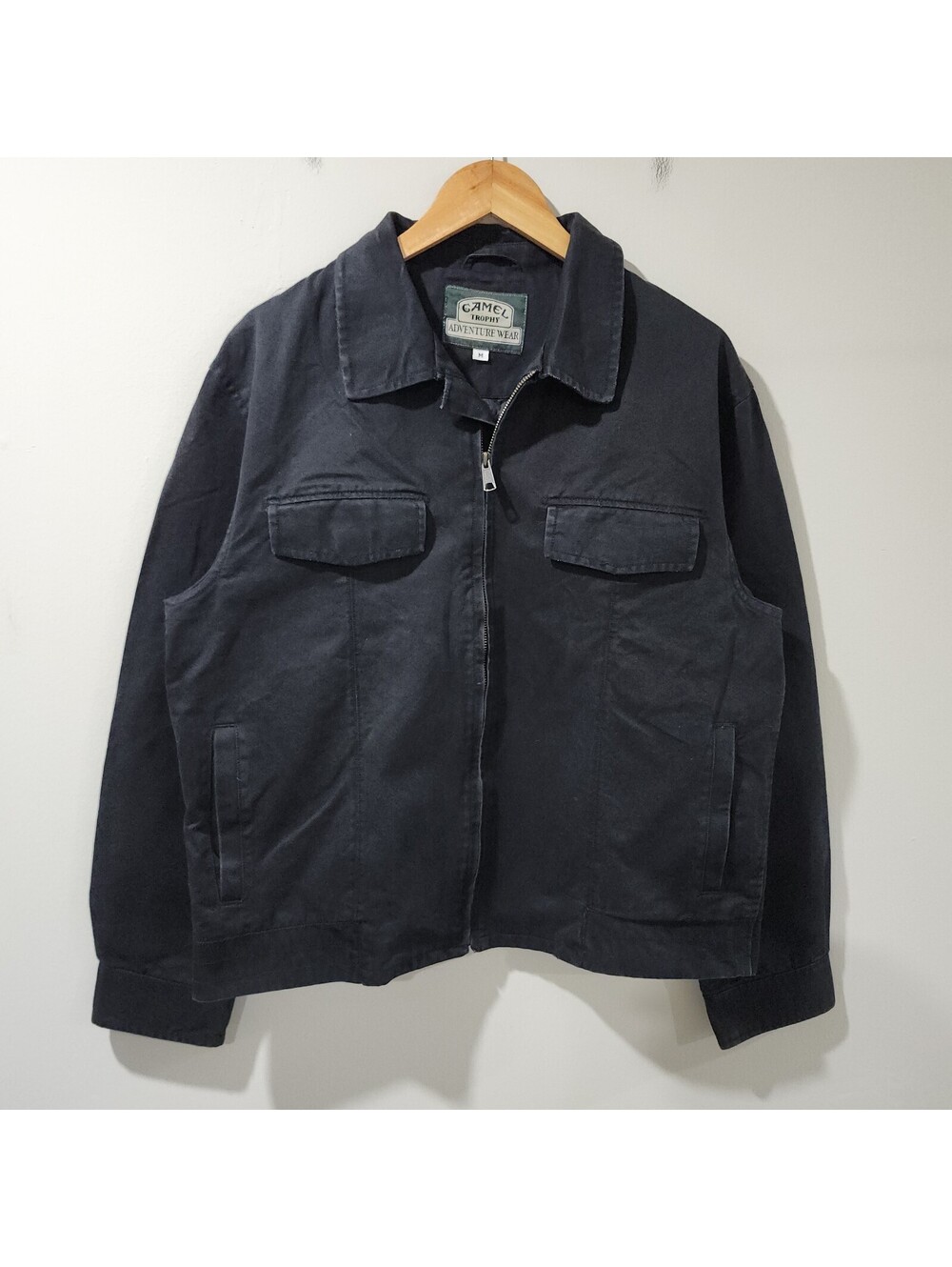 Vintage Camel Trophy Adventure Wear Canvas Field Detroit Work Mechanic Jacket